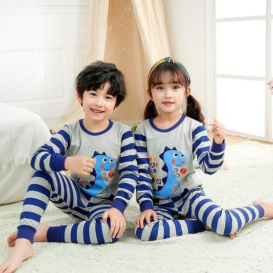 Blue Children Pajama Set - Children Pajamas
