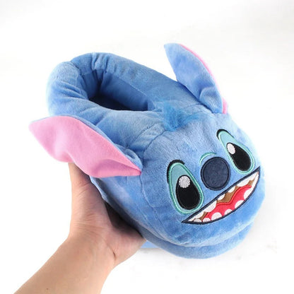 Soft Plush Character Slippers