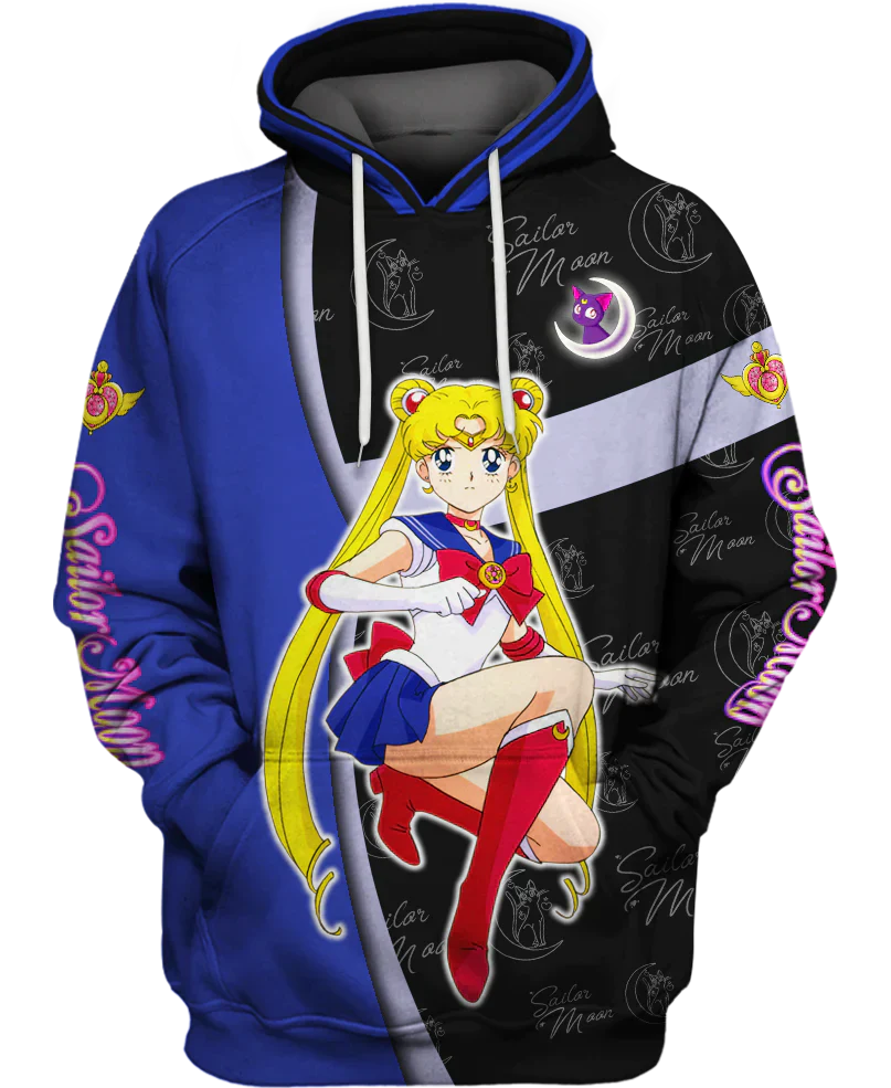 Children Adorable Sailor Moon Hoodie