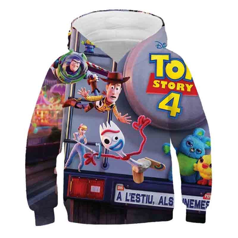 Cartoon Printed Casual Hoodie