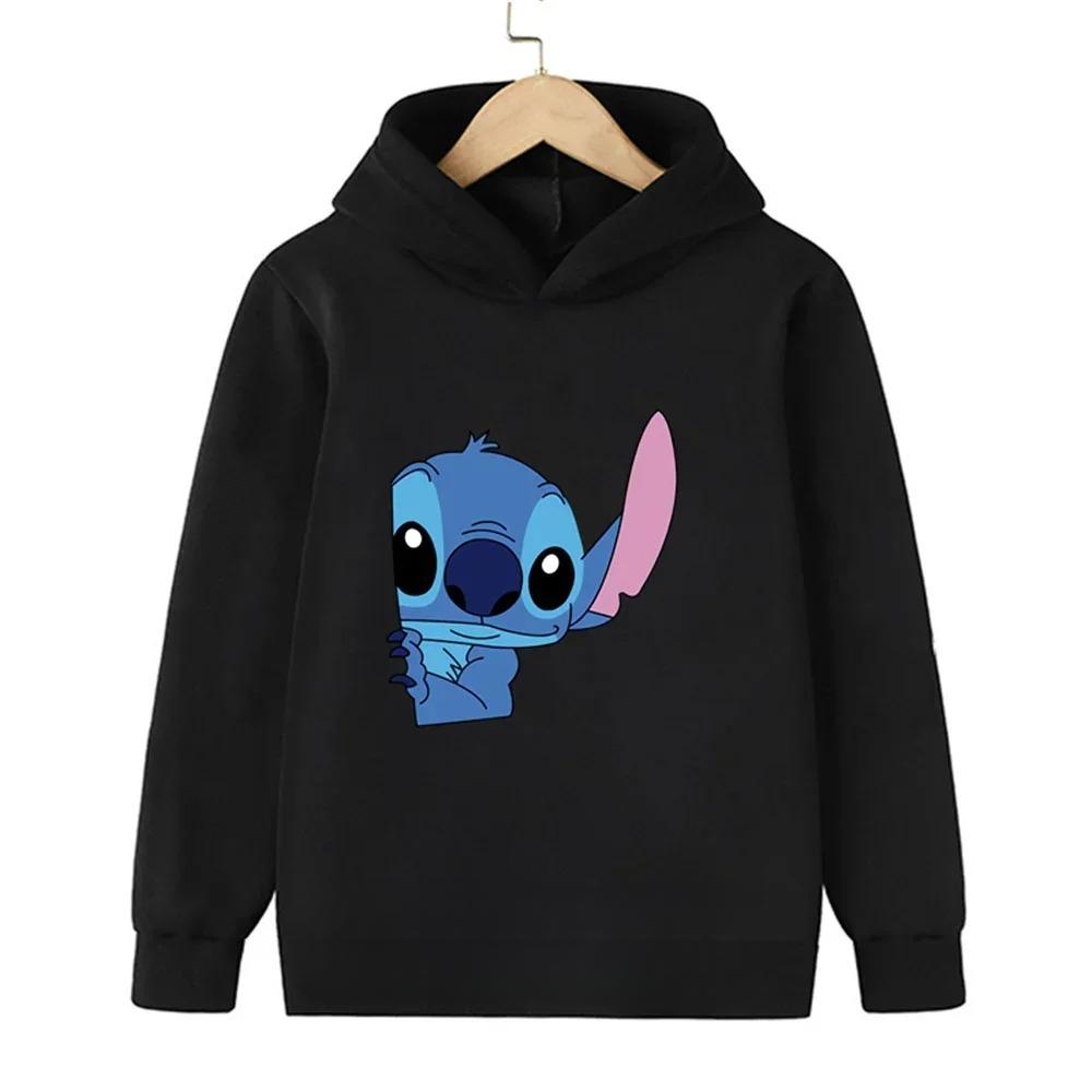 Casual Cartoon Anime Stitch Hoodie