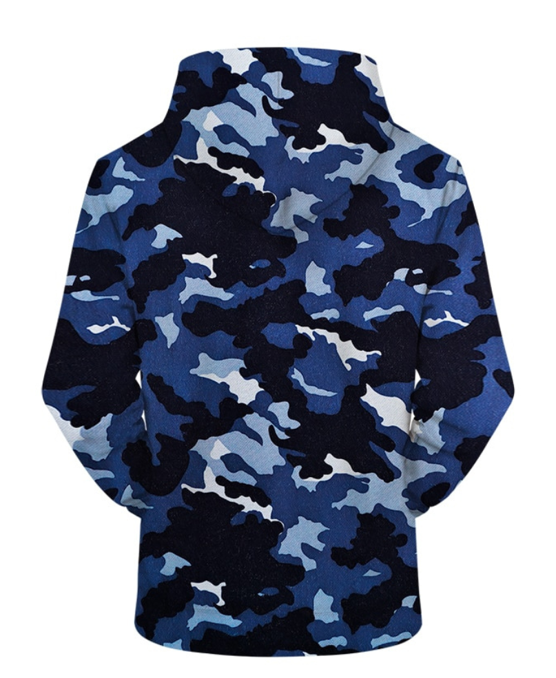 Children Camo Themed Hoodie