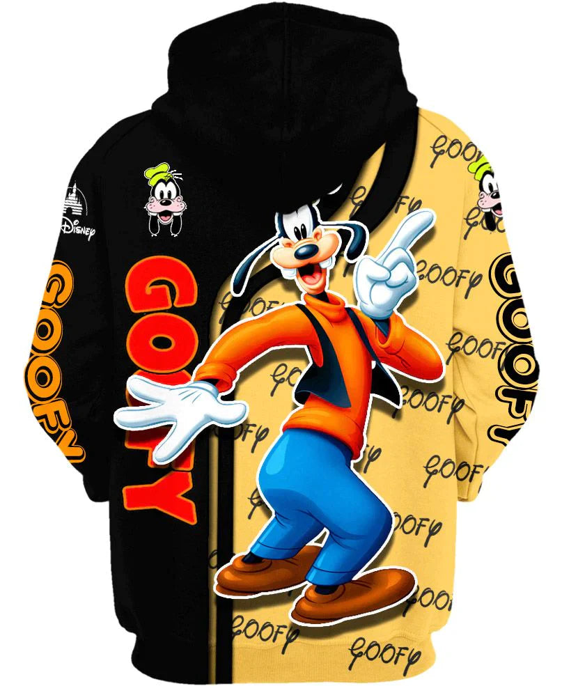 Children Goofy Zip Up Hoodie