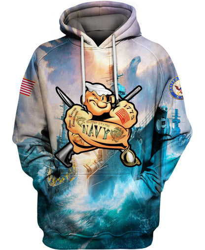 Children Popeye Hoodie