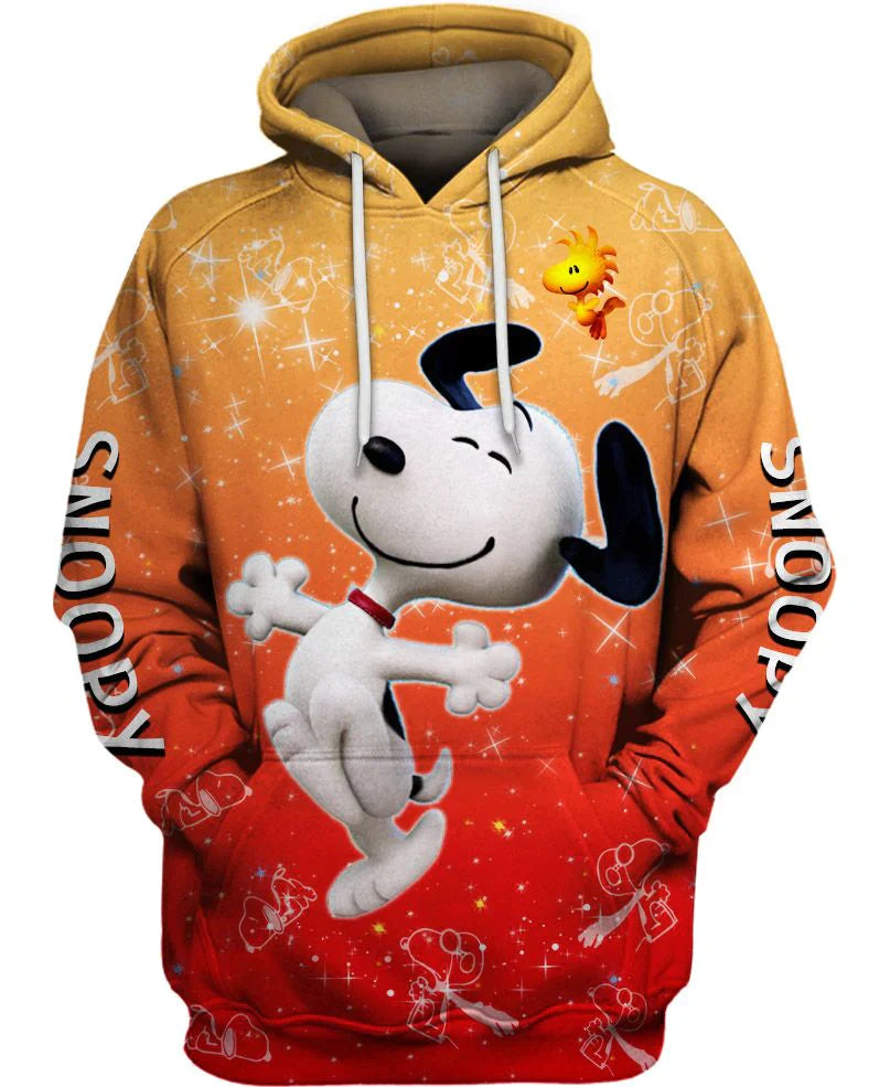 Children Walking Snoopy Hoodie