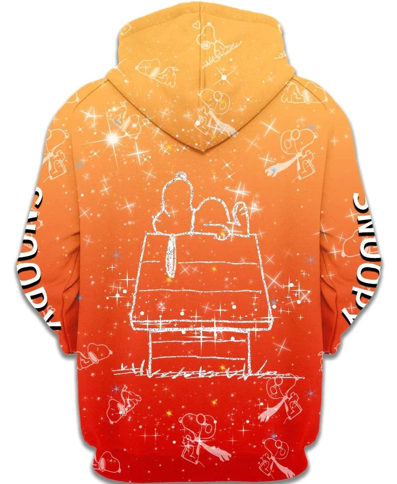 Children Walking Snoopy Hoodie