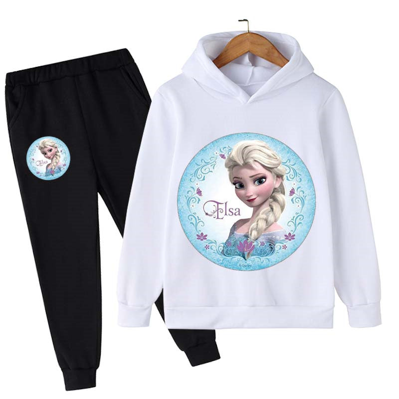 Disney Princess Hoodies Outfit Set