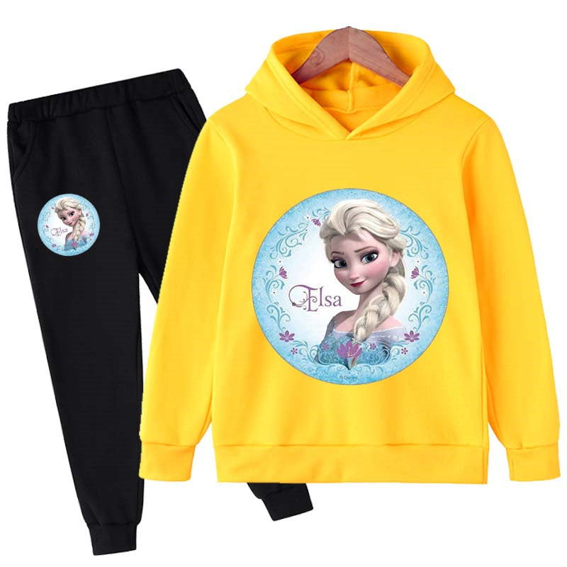 Disney Princess Hoodies Outfit Set