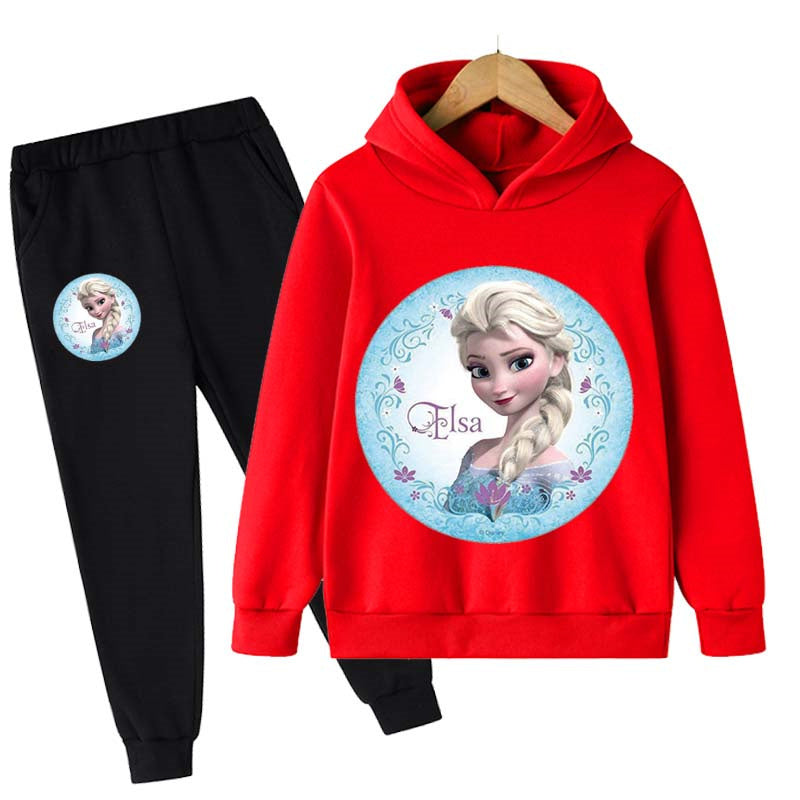 Disney Princess Hoodies Outfit Set