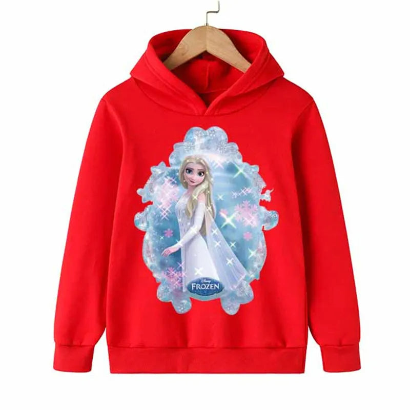 Frozen Elsa Princess Anime Hoodies