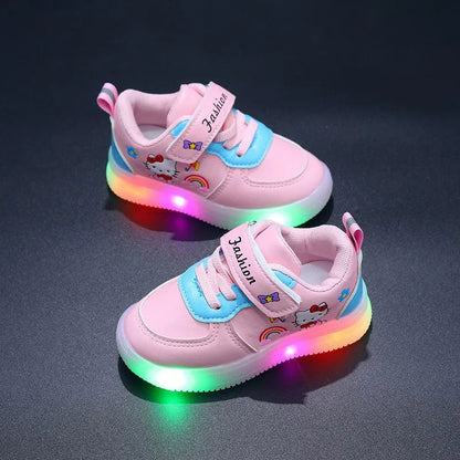 Hello Kitty LED Canvas Sneakers Shoes