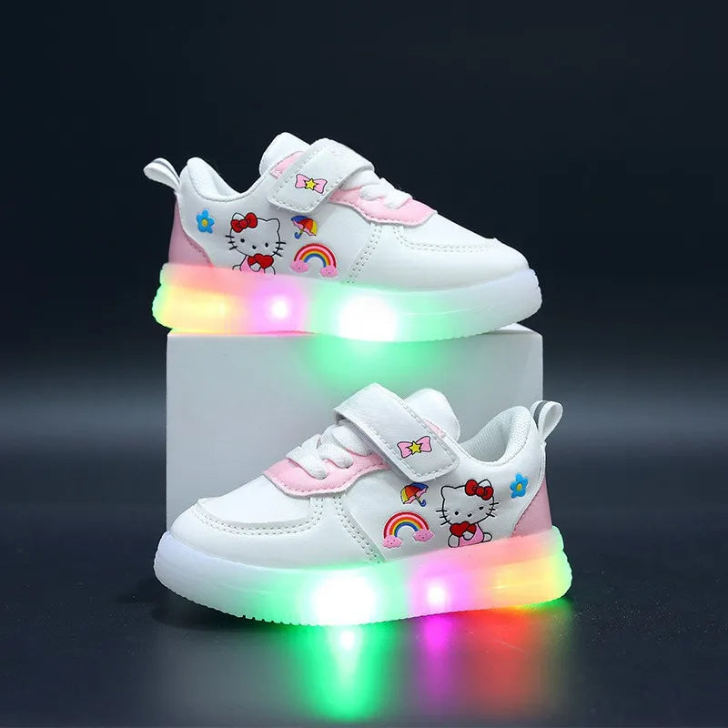 Hello Kitty LED Canvas Sneakers Shoes