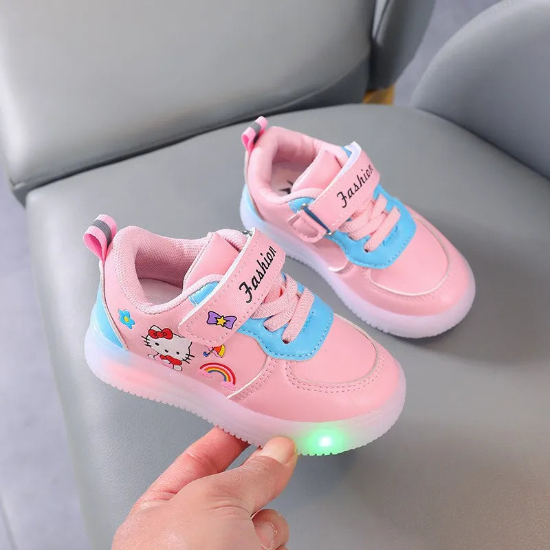 Hello Kitty LED Canvas Sneakers Shoes