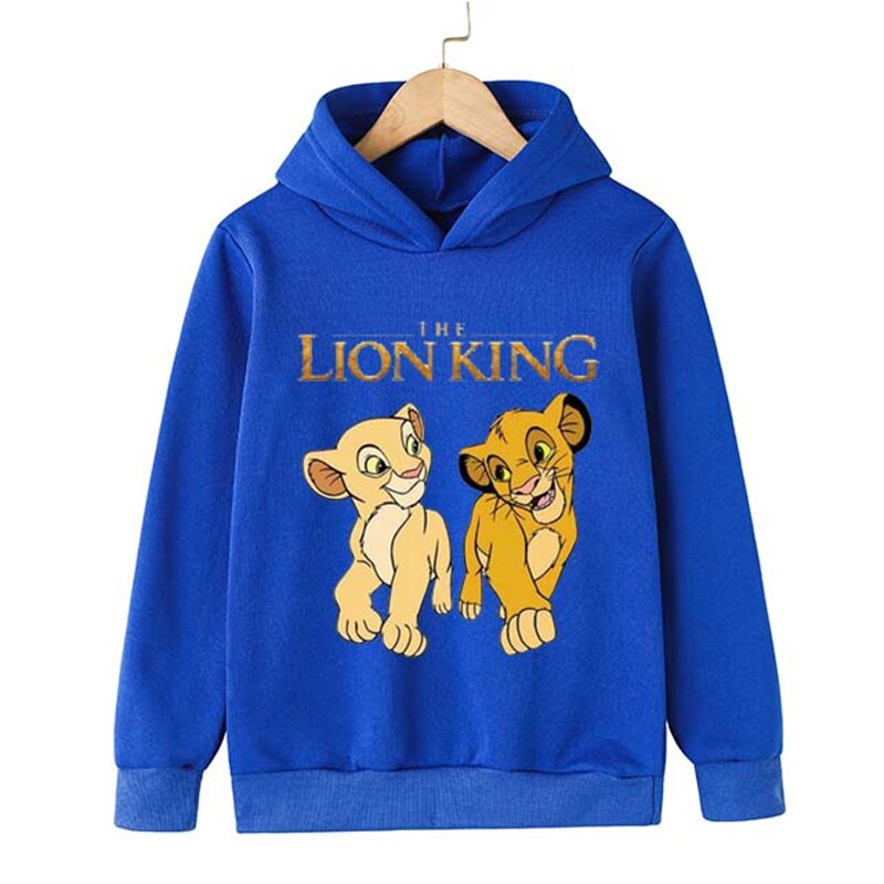 Lion King Printed Casual Hoodie