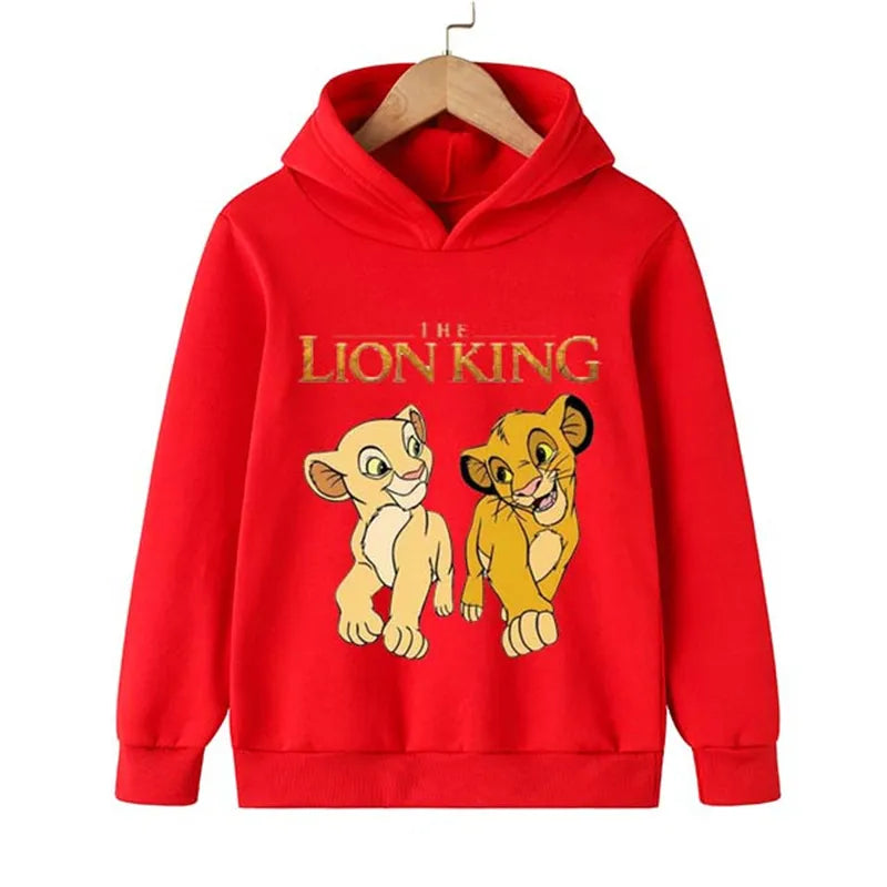 Lion King Printed Casual Hoodie