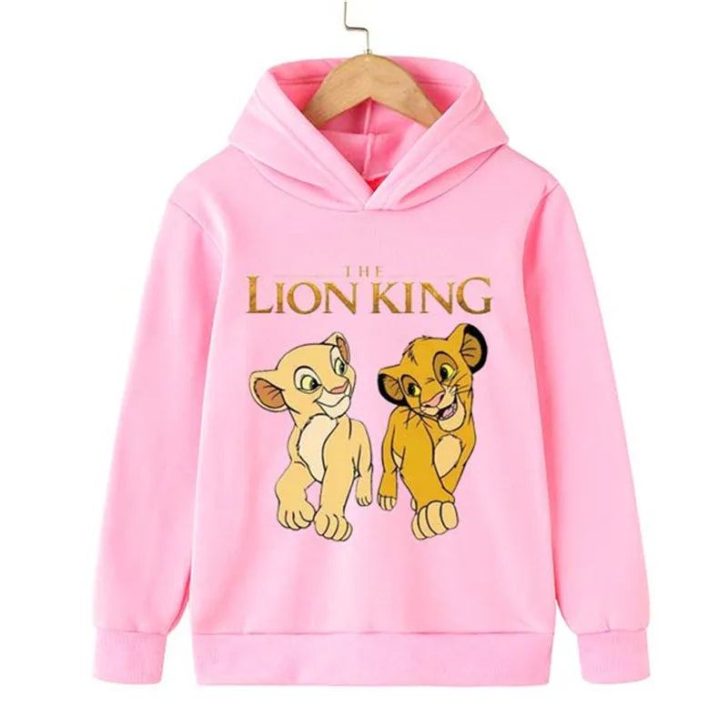 Lion King Printed Casual Hoodie