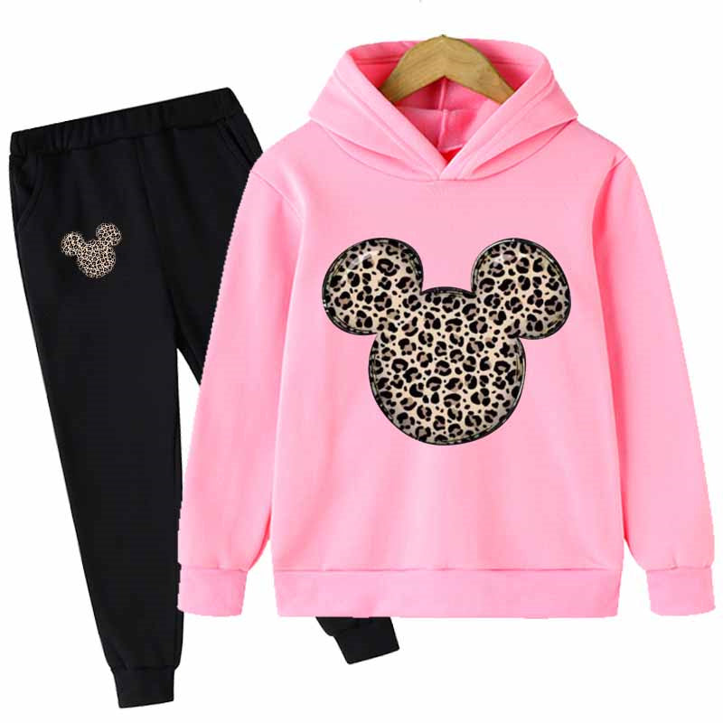 Mickey Mouse Casual Hoodies Set