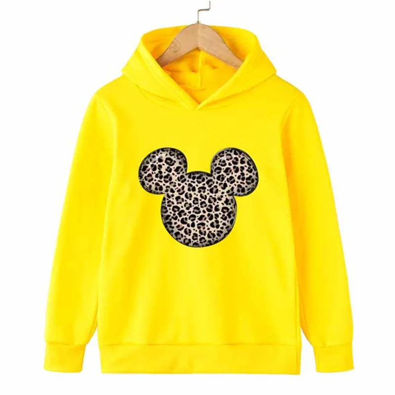 Minnie Mickey Spring Casual Hoodies