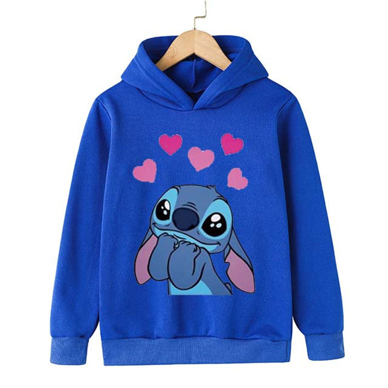 Printed Cartoon Long Sleeves Sweatshirts