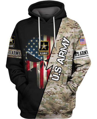 United State Army Printed Hoodie