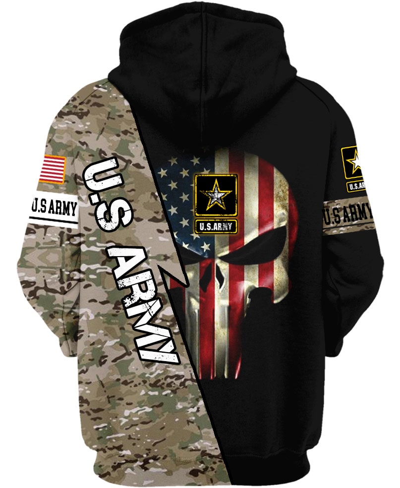 United State Army Printed Hoodie