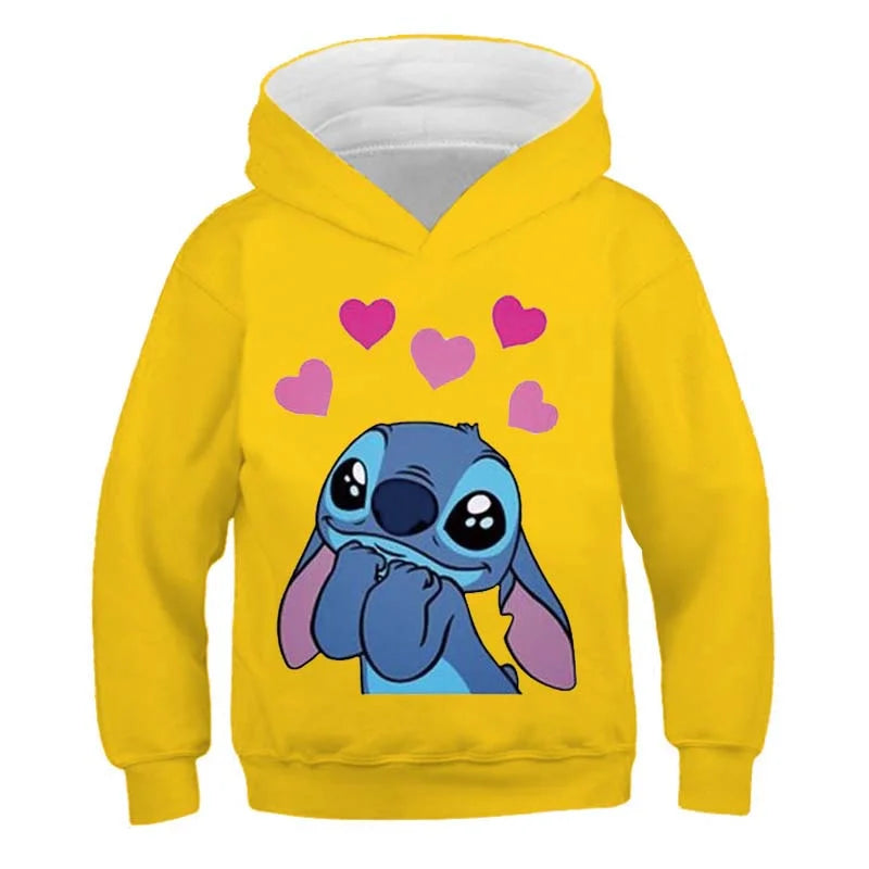 Vibrant Character Themed Youth Hoodie