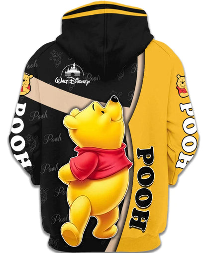 Children Winnie The Pooh Zip Up Hoodie