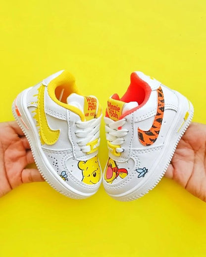 Winnie The Pooh Themed Toddler Sneakers