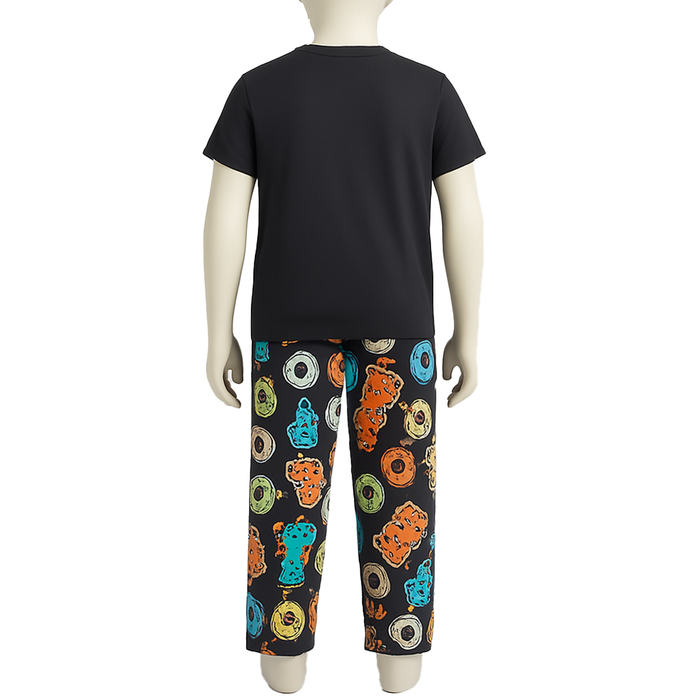 Recycled 2 Piece Short Sleeve Sleepwear Pajama Set