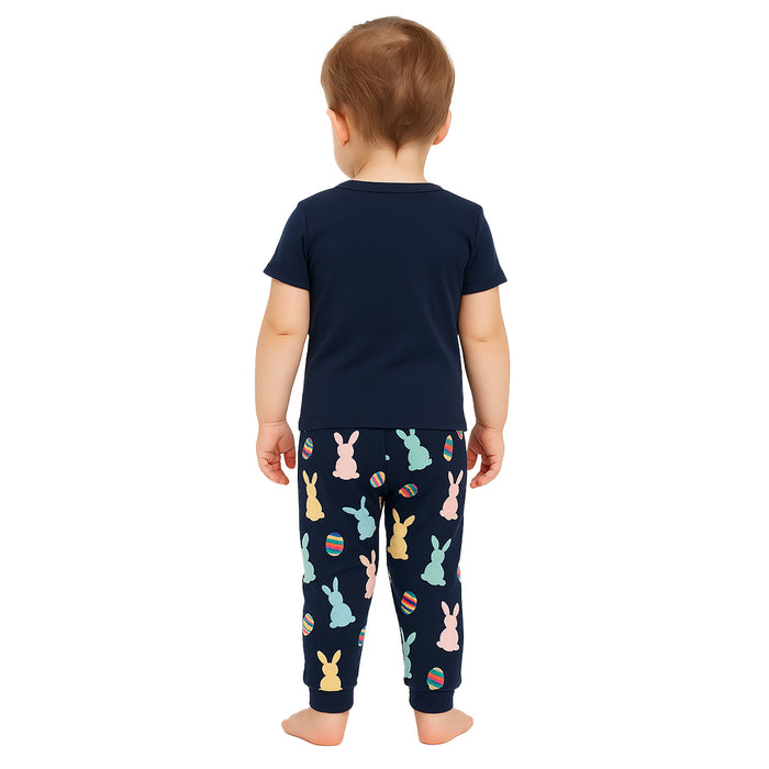 Light And Comfortable Graphic Printed Snug Fit Pajamas
