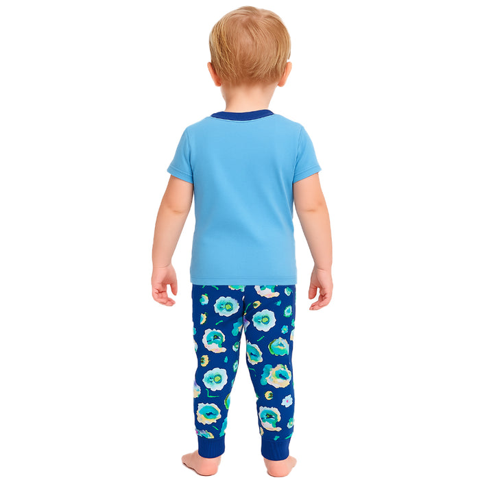 Light And Comfortable Graphic Printed Snug Fit Pajamas