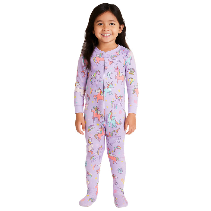 Bunny Floral Print Snug Fit Pajama Sleepwear