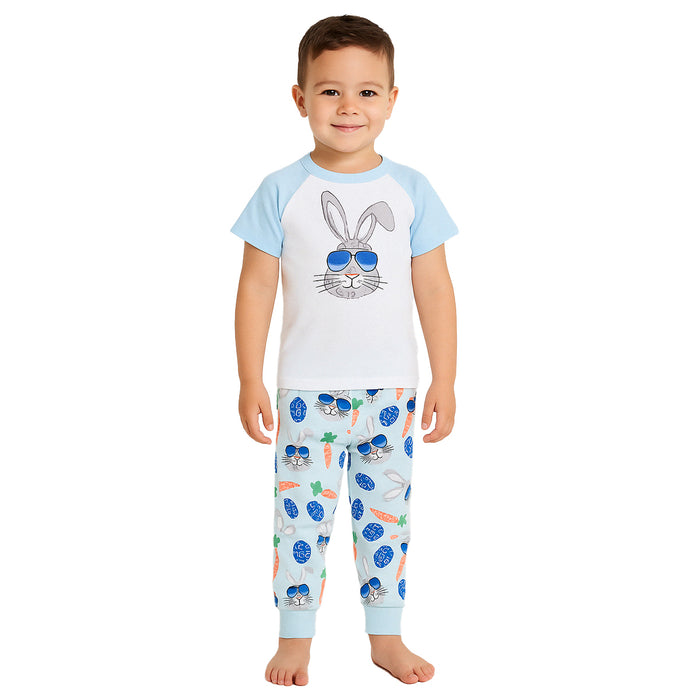 Light And Comfortable Graphic Printed Snug Fit Pajamas