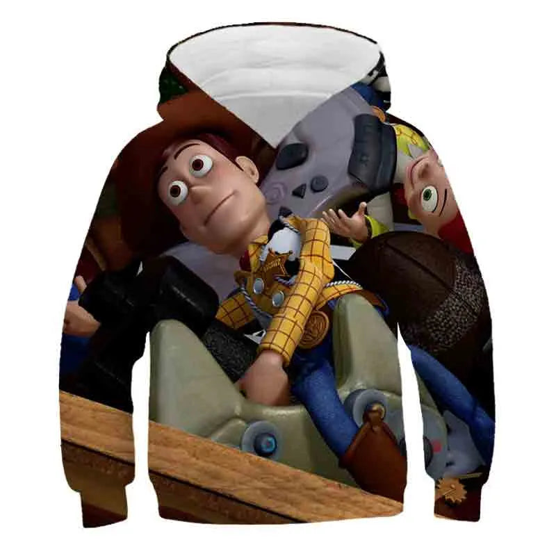 Kids Toy Story Sweatshirts Fashion Hoodies