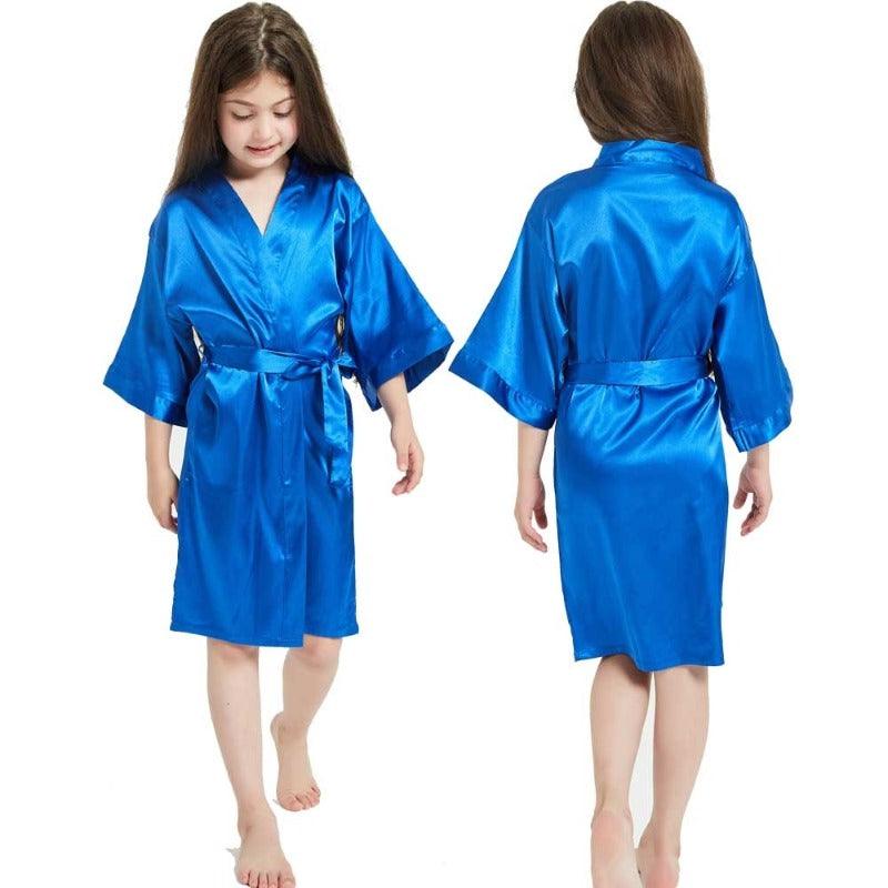 Silky Satin Robes For Kids - Children Pajamas